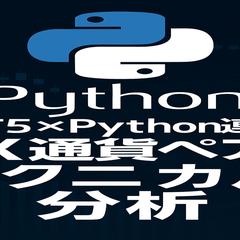 ＼MT5×Python連携／FX通貨ペアのテクニカル分析構築