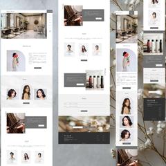 ヘアーサロン「Slate Hair」様ホームページ