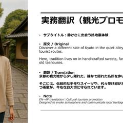  「翻訳ポートフォリオ｜英日・日英対応」