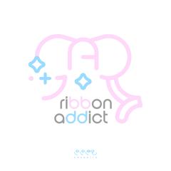ribbo addict様　シンボルマーク