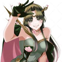 ライバーさんの頭撫でイラスト