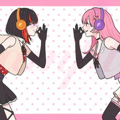 「ハッピーシンセサイザ」歌ってみたイラスト