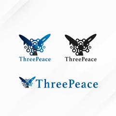 株式会社Three Peace様　ロゴデザイン