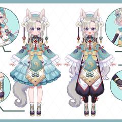 Vtuber 月餅ちよ様 新衣装 【実績】