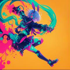 《展示作品》Chromatic Surge