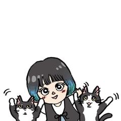 アニマルイラスト中心、時々、人のイラスト