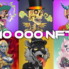 NFTアートコレクション作品制作