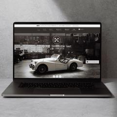 自動車整備会社のホームページを制作しました