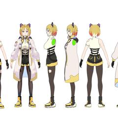 オリジナルキャラクターモデリング