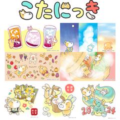 企業公式キャラクターのデザイン、及びSNS用イラスト制作
