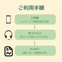 サービスご利用の流れ（ご予約〜フォローまで）