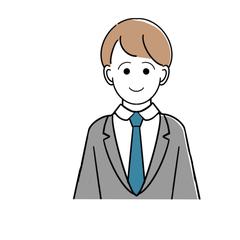 スーツ男性
