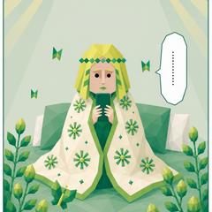 MBTIのキャラクター[INFP性格キャラ]のイラスト