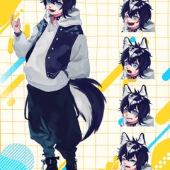 配信活動用の立ち絵