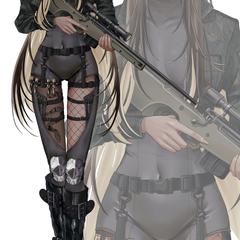 オリジナルキャラクター　立ち絵