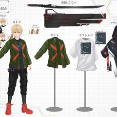 キャラクター設定画