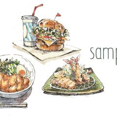 食べ物のイラスト