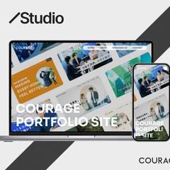 STUDIO｜自身のポートフォリオサイト制作