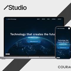 STUDIO｜ コーポレートデモサイト制作