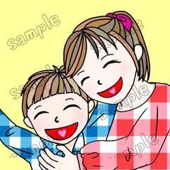 3歳と7歳の兄弟