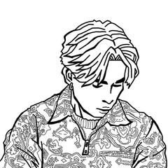 友人への似顔絵イラストプレゼント