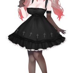 自作live2Dモデル下絵