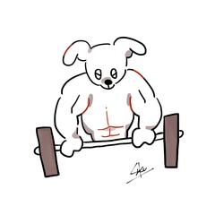 筋トレいぬ