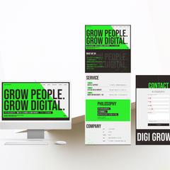 新規設立の会社様の新規ホームページ制作