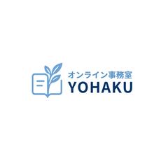 事務代行サービス「オンライン事務室YOHAKU」のロゴ制作