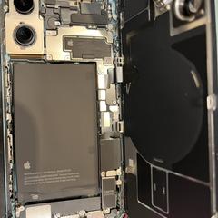 最新!!iPhone16のバッテリー交換