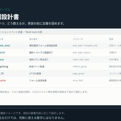 計測設計書