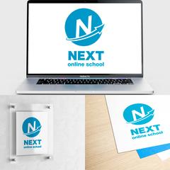 ロゴデザイン｜NEXT online school 様_2