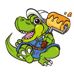 塗装業者のマスコットキャラクター