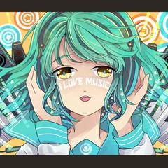 ボーカロイドキャラのイラストサンプル