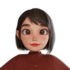 AIチャットアバター用3DCG制作（実案件）