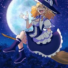 東方project霧雨魔理沙のファンアートです
