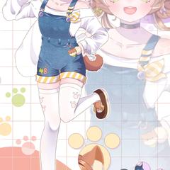 柴犬モチーフの女の子(IRIAM用立ち絵)
