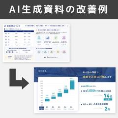 AI生成資料の改善（採用説明会用資料）