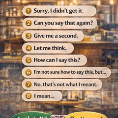 会話を「止めない」ための学習者用サバイバル英語フレーズ8選