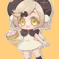【きゅるもち✦ちびキャラ】OC・パンダ子ちゃん