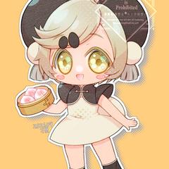 【きゅるもち✦ちびキャラ】OC・パンダ子ちゃん