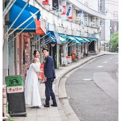 【街撮り】ウェディングフォト