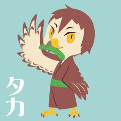 動物擬人化アイコン作成