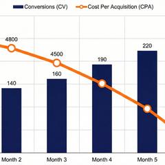 【運用実績】月4800万運用｜CPA20%改善・CV1.5倍