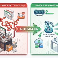 【業務自動化】GAS×API連携｜レポート作成工数ゼロへ