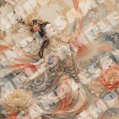 開運絵【迦陵頻伽】