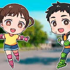 ペアイラスト制作