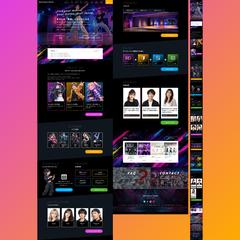 ダンススクール業ホームページ制作│事業案内サイト