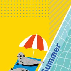 夏のポストカード