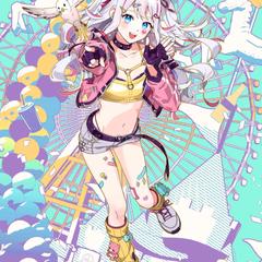 Vtuberさんの宣伝用印刷物の作成例